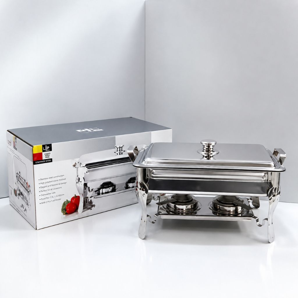 Panci Prasmanan/ Maspion Super Pan With Stove/ Wadah Prasmanan 2 Tungku Kompor