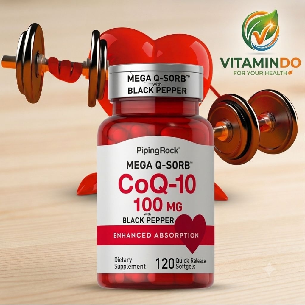Pipingrock mega coq10 100 mg isi 120 softgel coq