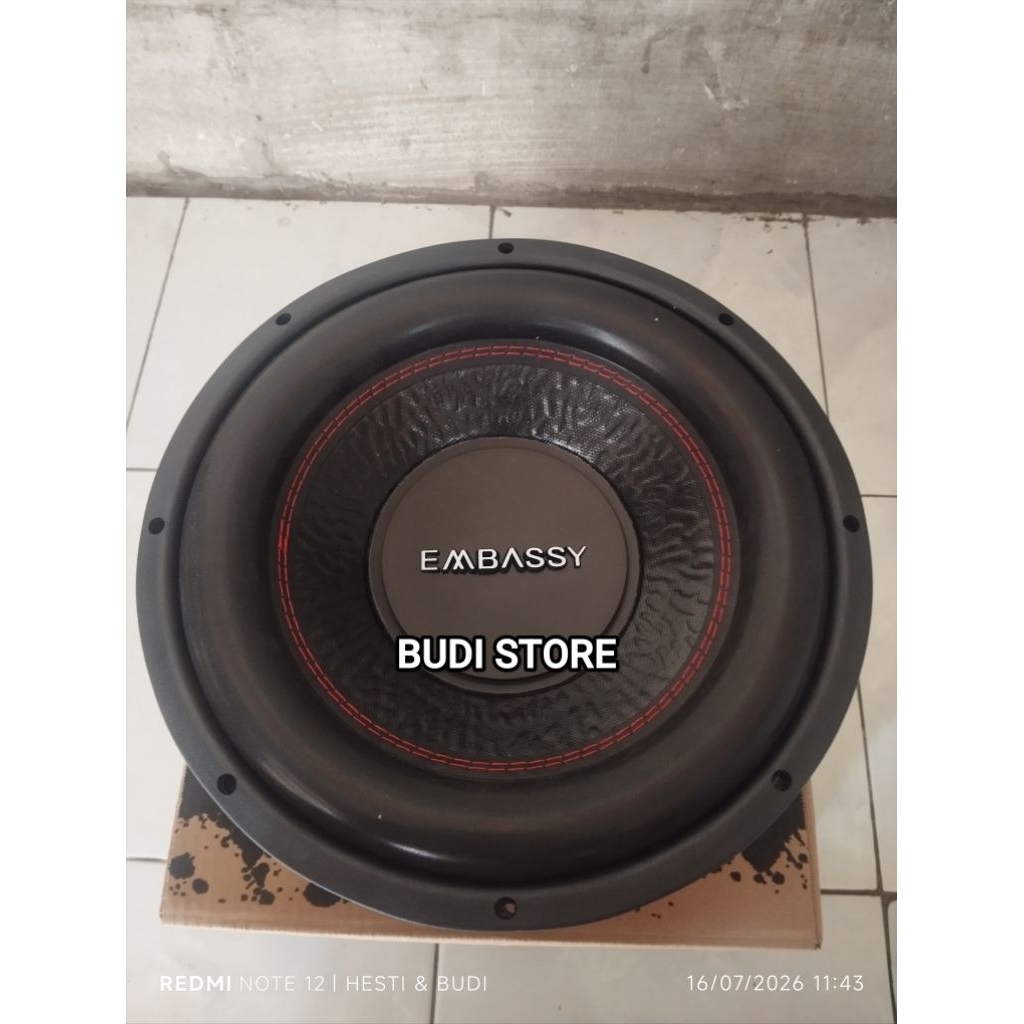subwoofer Embassy 1202J
