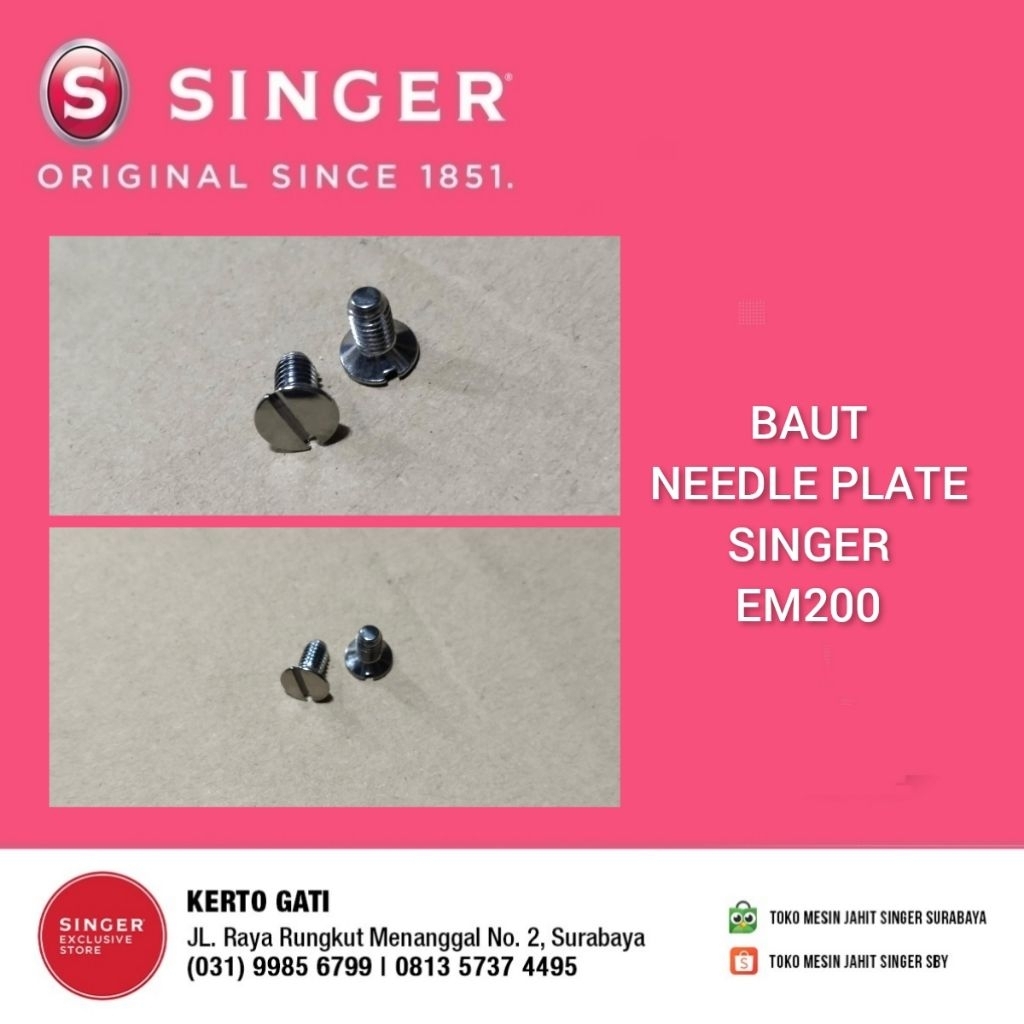 BAUT NEEDLE PLATE SINGER EM200