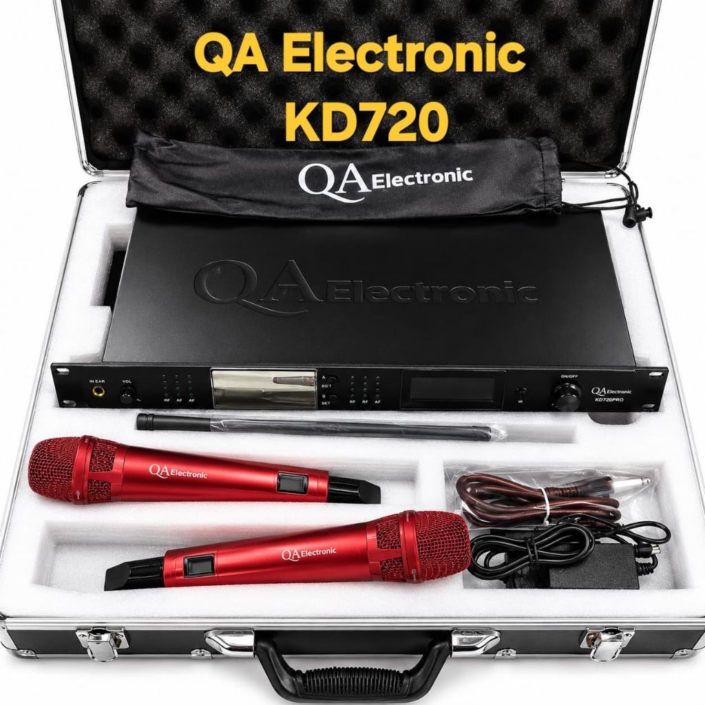 MIC QA ELECTRONIC KD 720/ Mic Qa Electronic Kd 720/ mic electronic kd 720