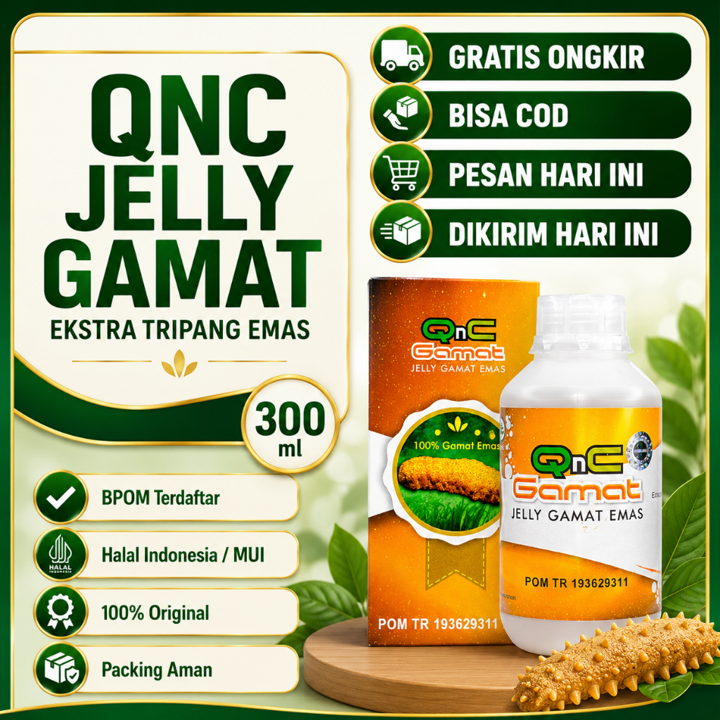 Distributor Qnc Jelly Gamat / Agen Resmi Jelly Gamat Qnc - Jeli Gamat - Gamat Qnc - Jely Gamat Ekstr