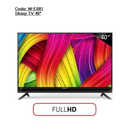 TV Sharp 40 inch LC-40SA5100I Bekas