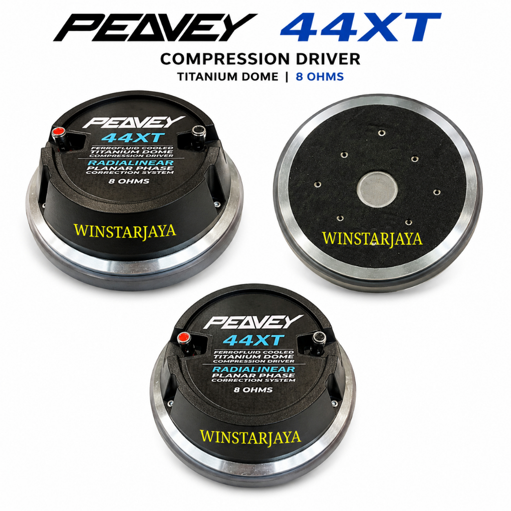 DRIVER TWEETER PEAVEY 44XT DRIVER SYSTEM BAUT 44,4 MM 8 OHM SYSTEM BAUT 44 XT PEAVEY