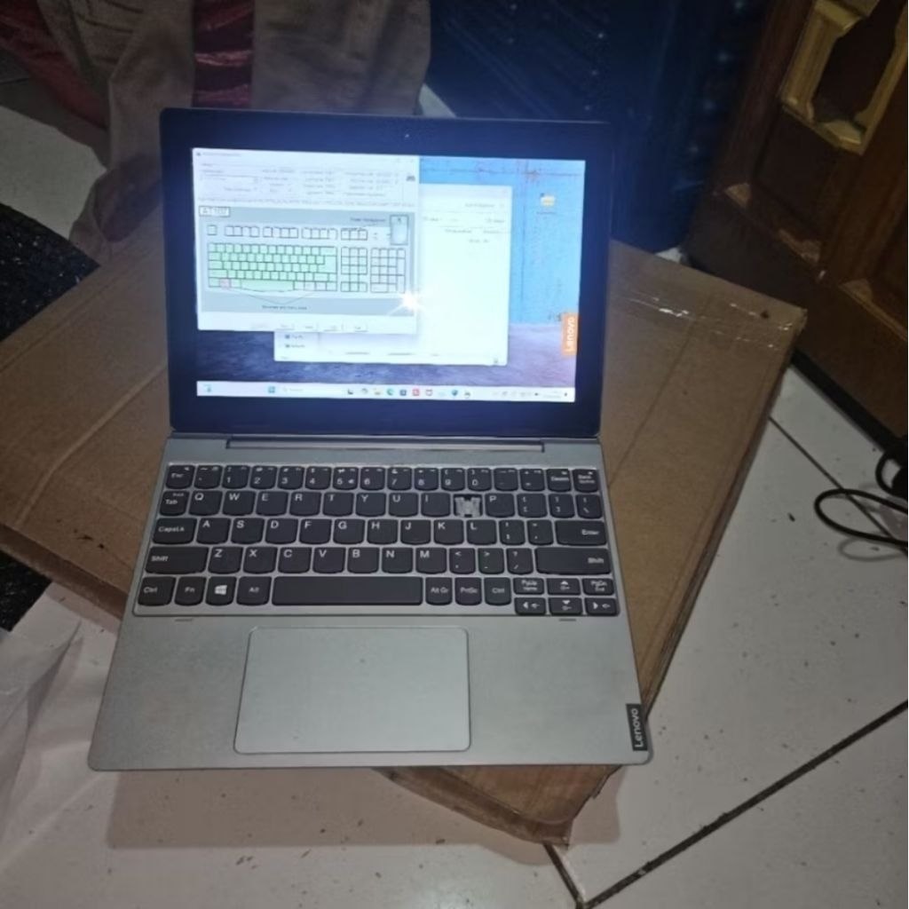 laptop lenovo d330 n4020 ram 8/128 murah jual cepat