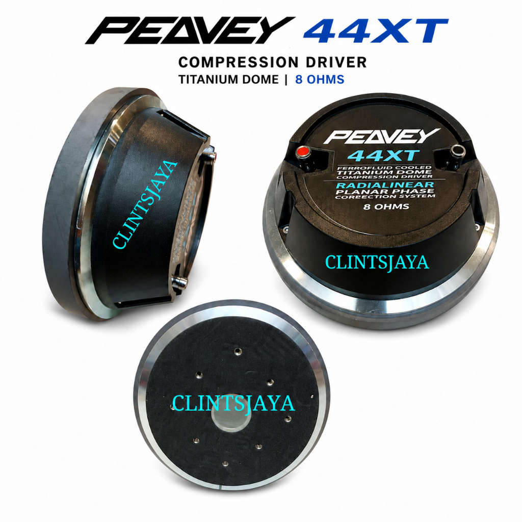 DRIVER TWEETER PEAVEY 44XT DRIVER SYSTEM BAUT 44,4 MM 8 OHM SYSTEM BAUT 44 XT PEAVEY
