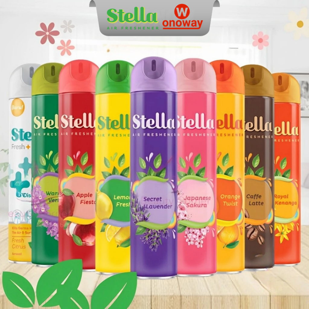 Stella Air Freshener Aerosol - Pengharum Ruangan Semprot Stella