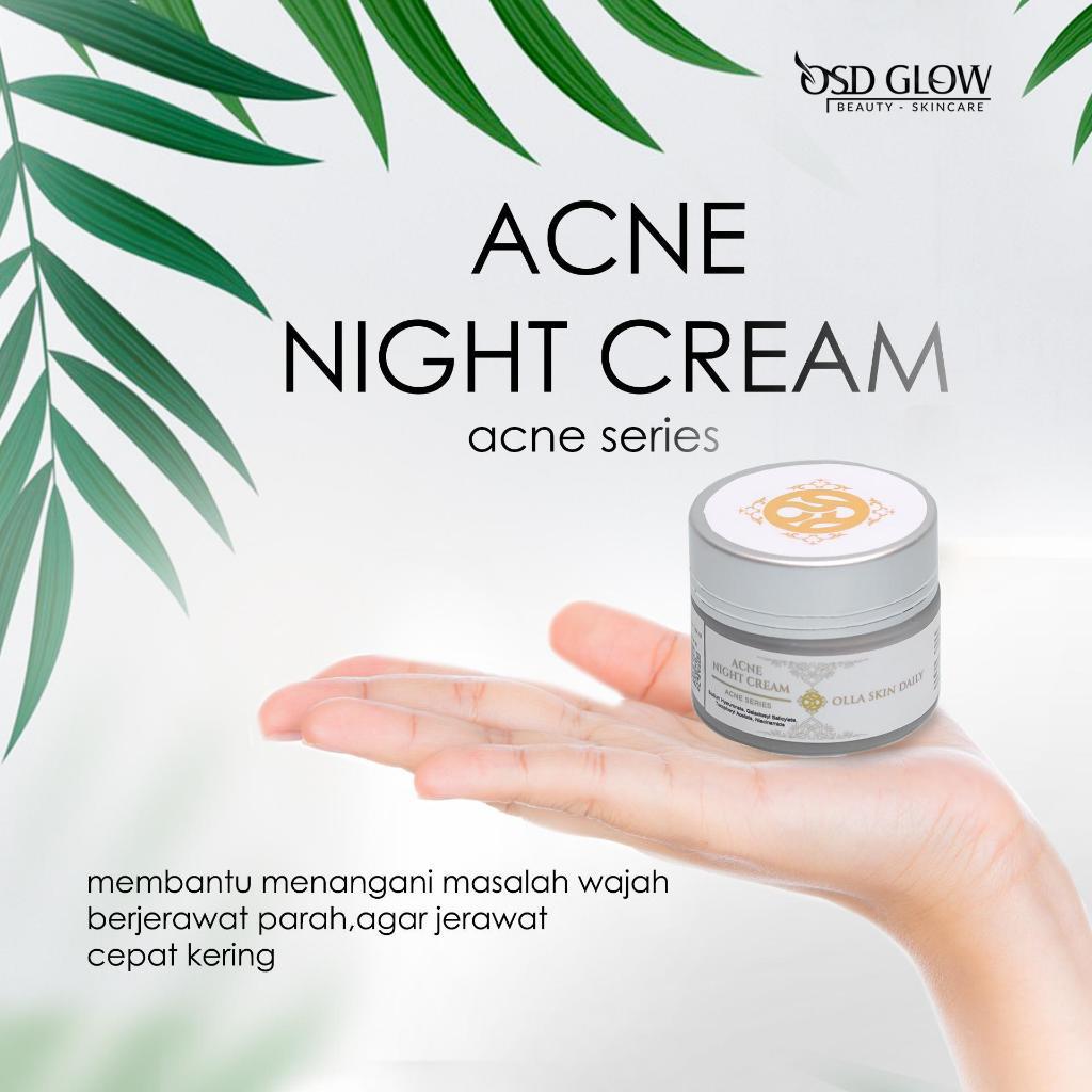 OSD GLOW BEUATY SKINCARE - Acne Night Cream