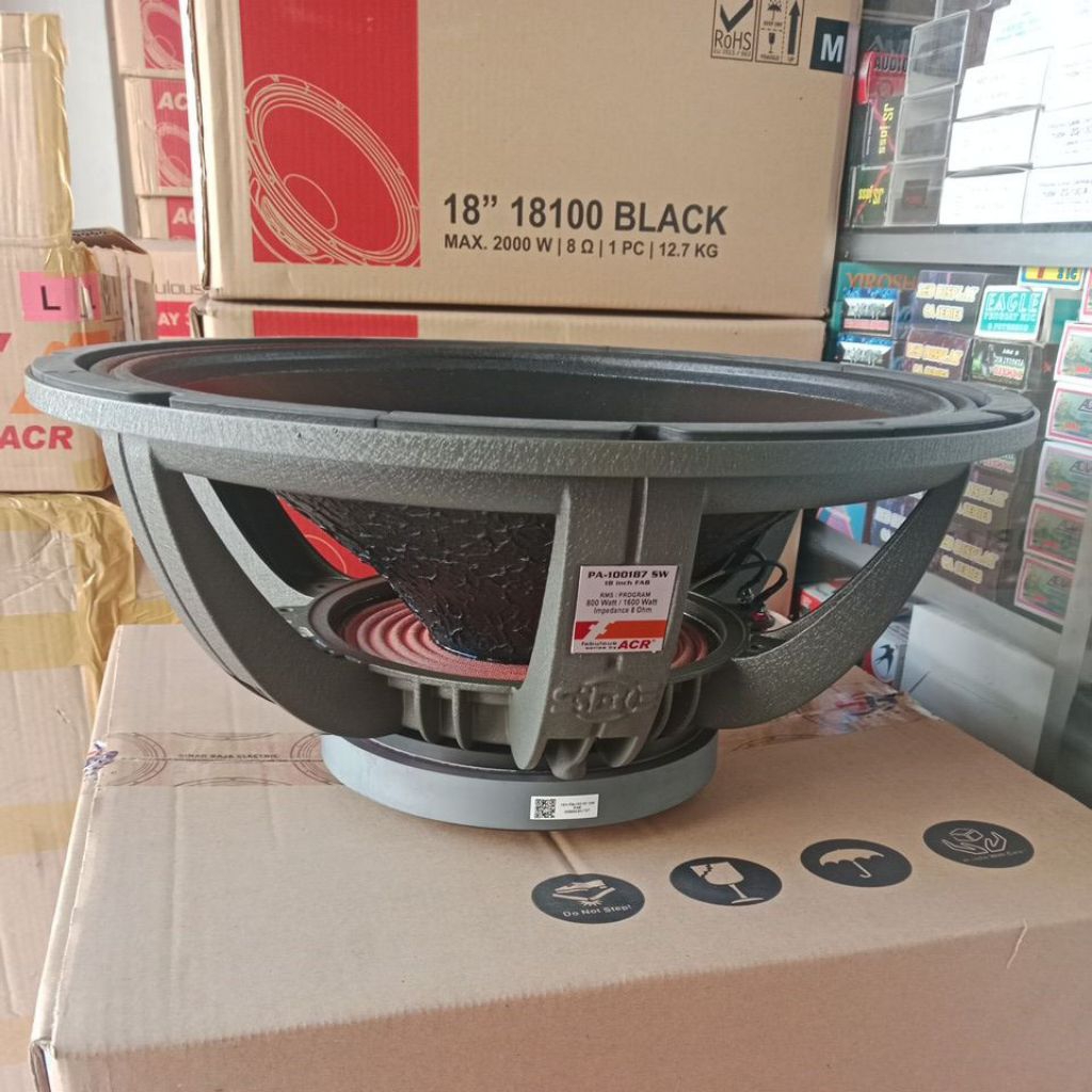 SPEAKER 18 INCH FABULOUS 18" PA 100187 SW