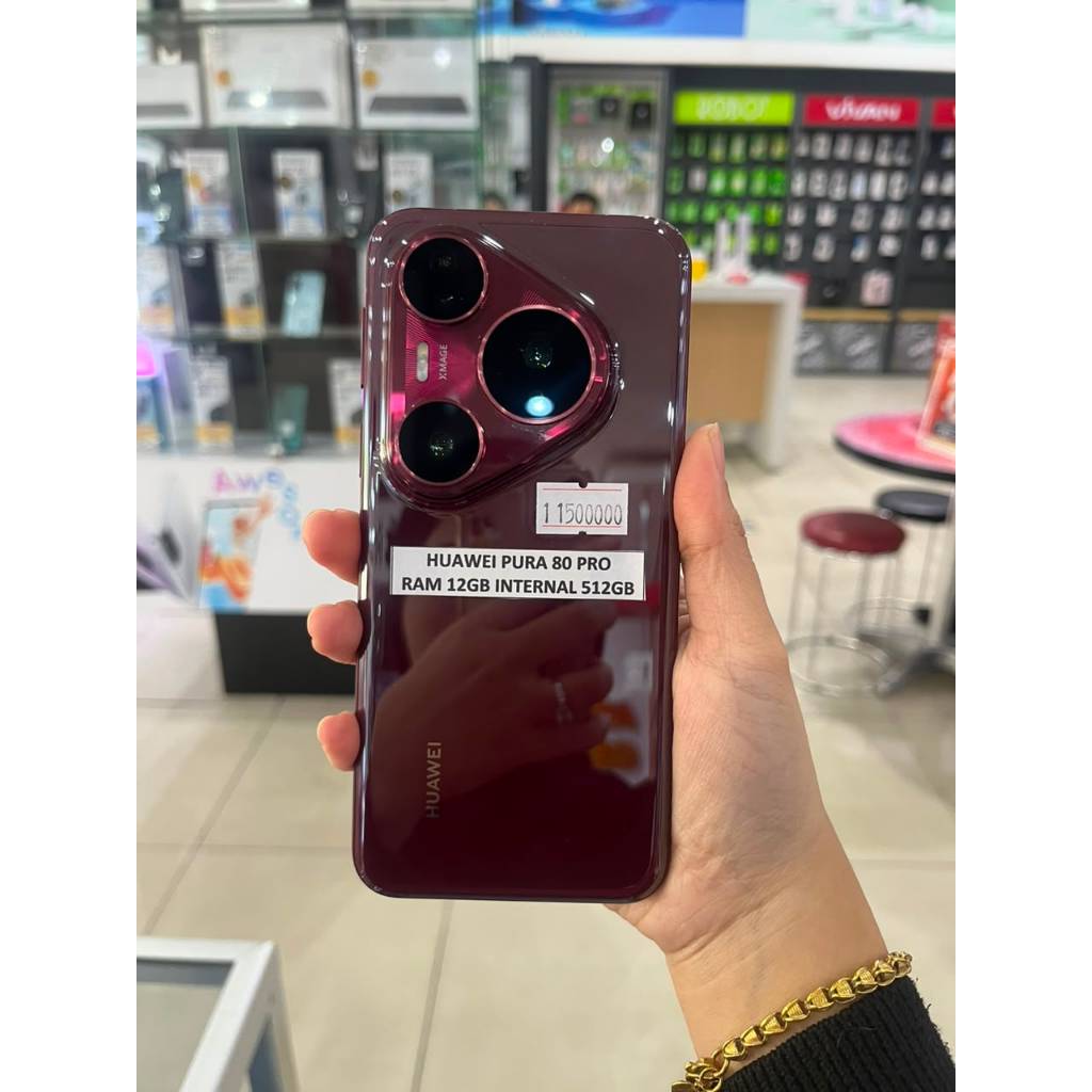 (HANDPHONE SECOND) HUAWEI PURA 80 PRO (12/512) - TDK GARANSI
