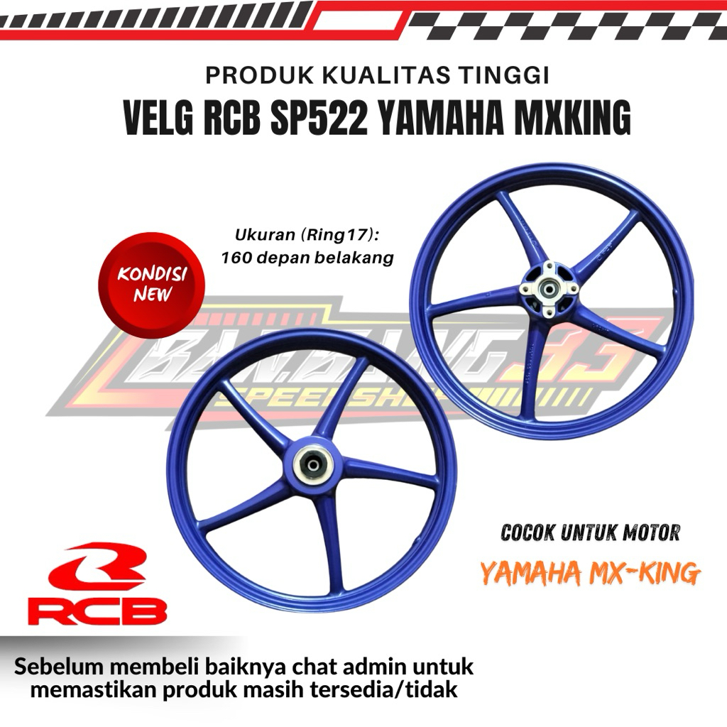 Velg Racing RCB SP522 Yamaha MX-King