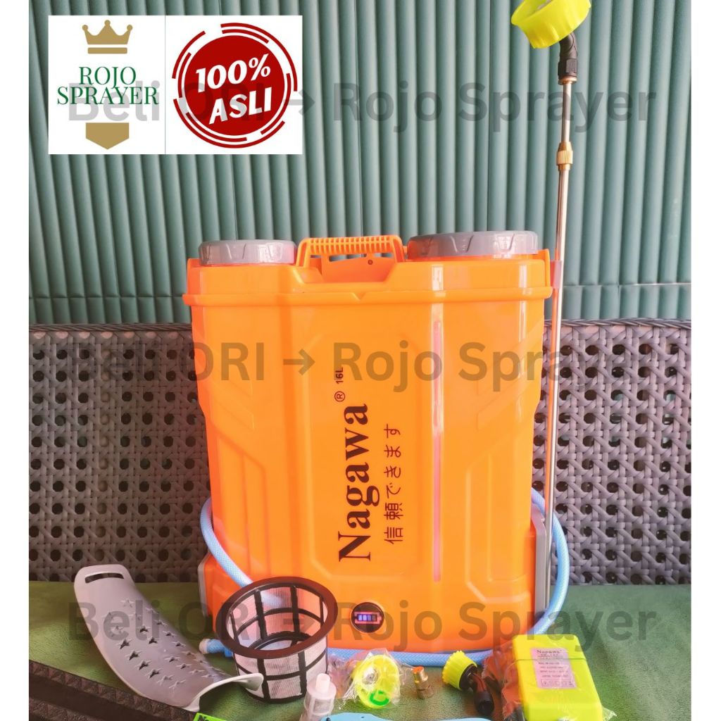 *2026-2027 PSI 135* Sprayer Elektrik Nagawa Yokohama 16 Liter ISO Jepang - Tangki Semprot Elektrik S