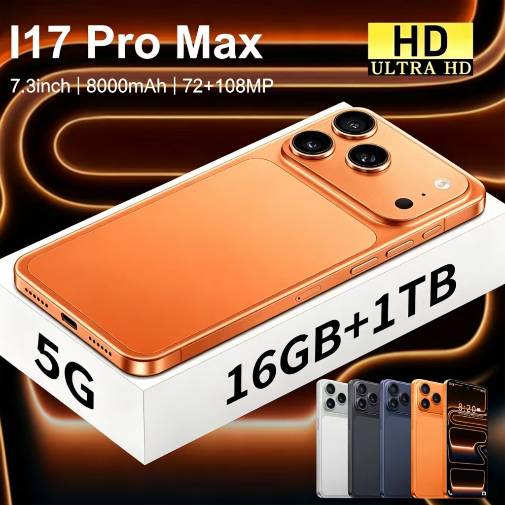 New hp 17 Pro Max HDC Android 11 6.9inci 128GB/512GB