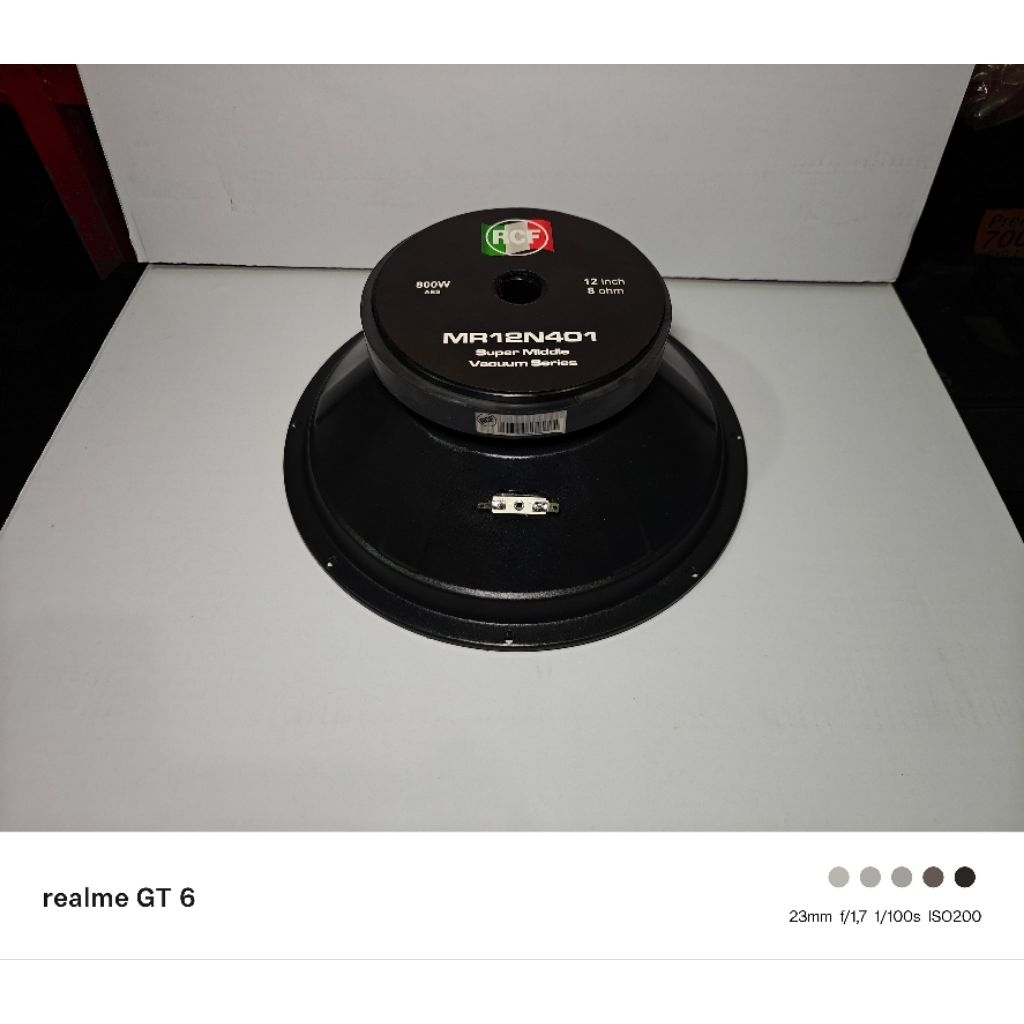 Speaker 12 Inch RCF MR12N401 Original 800W 3" VC Super Middle
