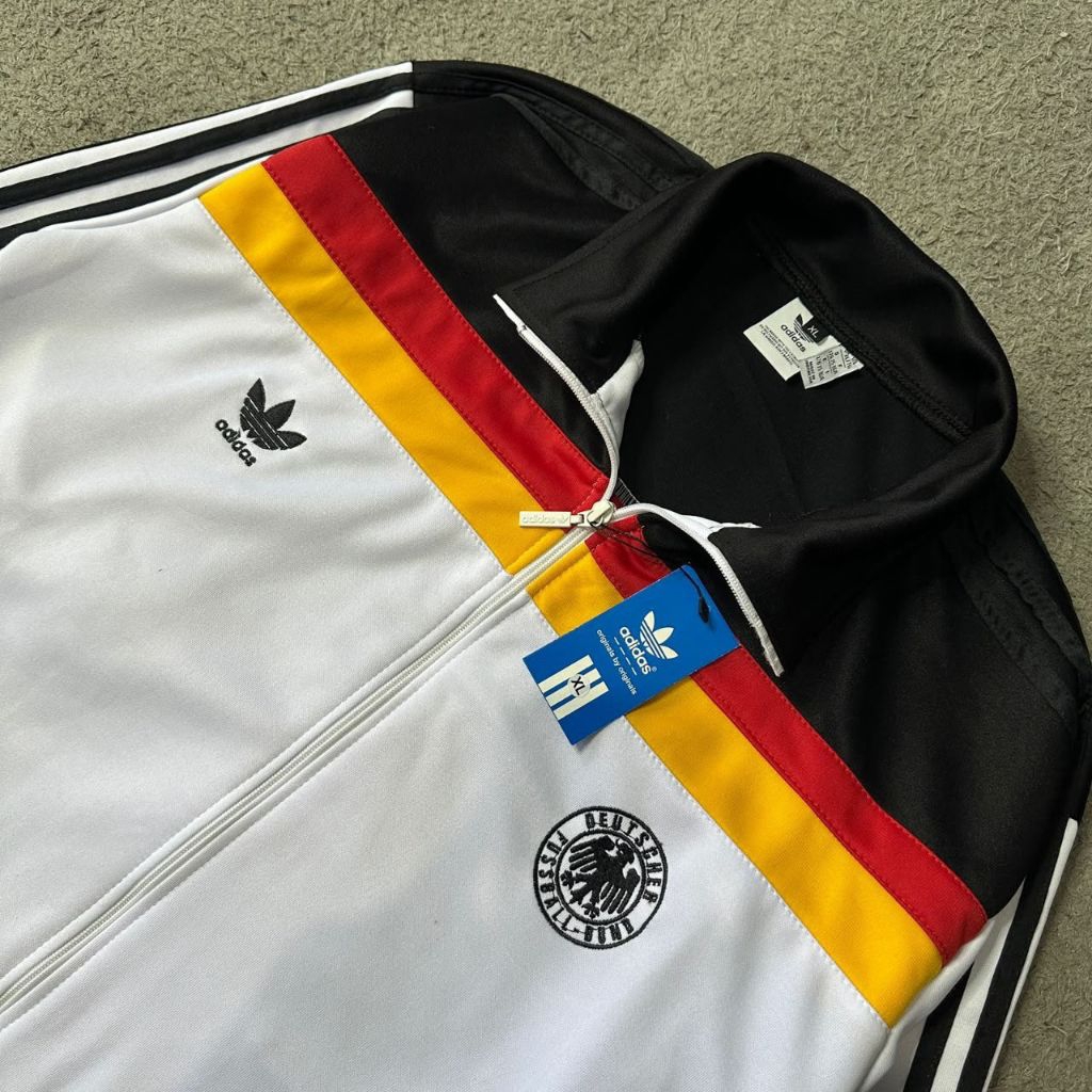 JAKET TRACKTOP JERMAN PRIA-WANITA PUL TEG LEBEL TERLARIS