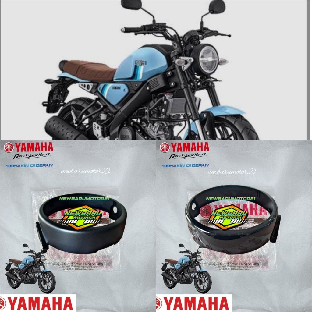 Cover headlight ring lampu depan yamaha XSR 155 Original Yamaha ygp BBS-H4144-00