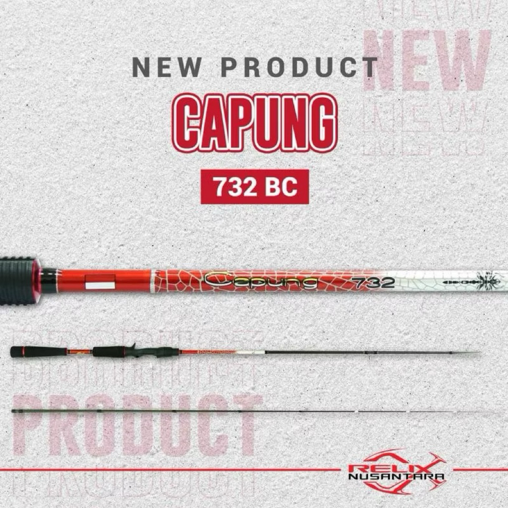 Joran BC Capung 732 Relix Nusantara Baitcasting