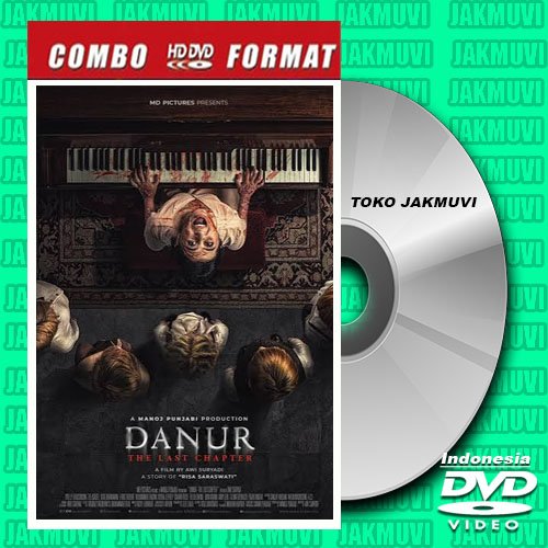DVD Danur 4 Last Chapter + Danur 1, Danur 2 Maddah, Danur 3 Sunyaruri (Pilih Variasi)