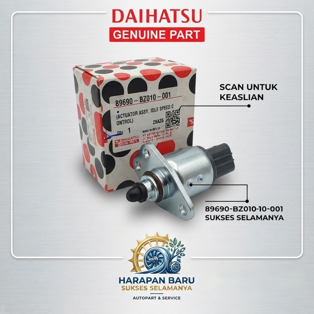 ACTUATOR SENSOR ISC SWITCH LANGSAM SENSOR BOTOL XENIA AVANZA TERIOS RUSH ORIGINAL GENUINE DAIHATSU J