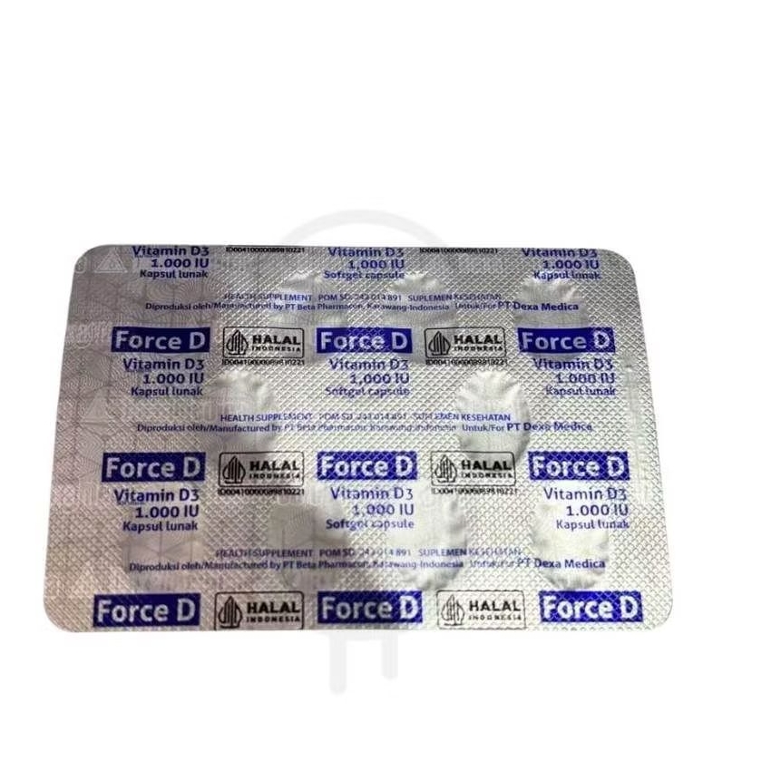 Vitamin Force D 1000//perstripp
