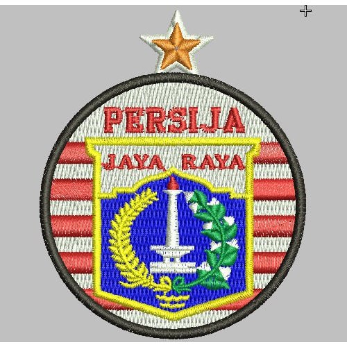 PERSIJA PATCH BORDIR LOGO EMBLEM EMBROIDERY RBC