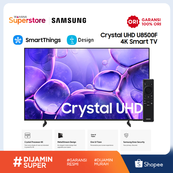 Samsung Smart TV LED Crystal UHD 4K U8500F 65 Inch - 65U8500 | 65 U8500