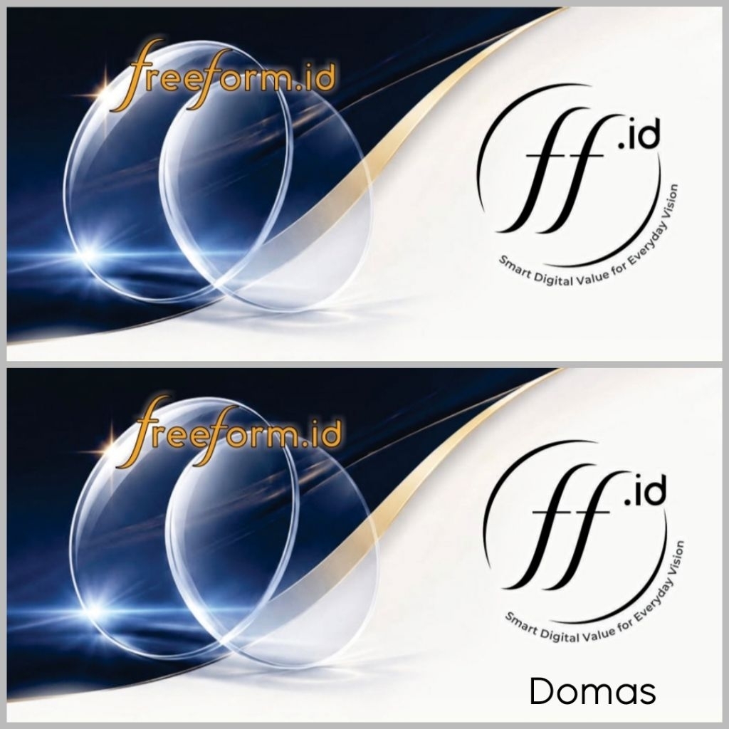 LENSA PROGRESIF BALANCE VIEW DIGITAL FREEFORM BY DOMAS