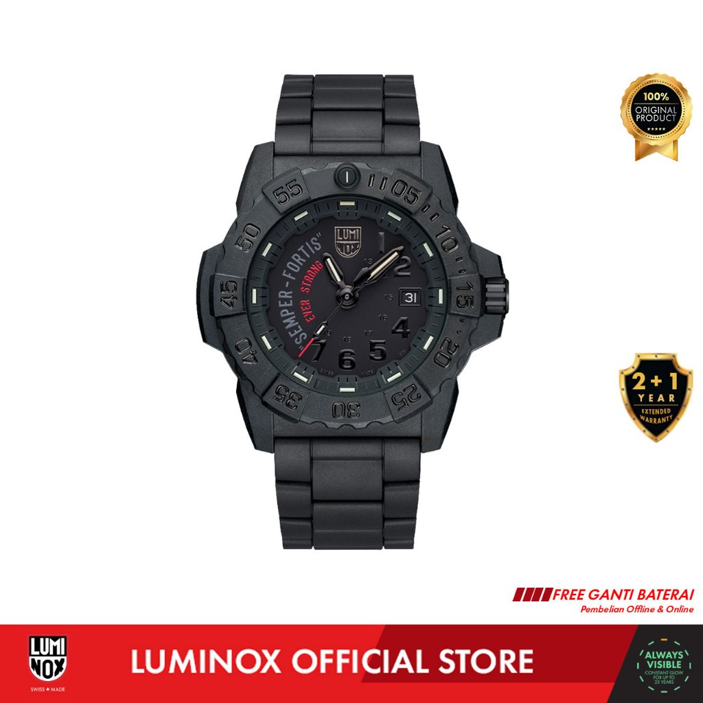 Luminox 3515.N, Navy SEAL SEMPER-FORTIS Limited Edition, Military Dive Watch, Original Swiss Made, 4