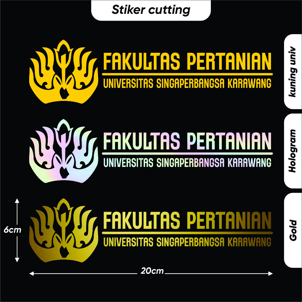 UNSIKA STIKER CUTTING
