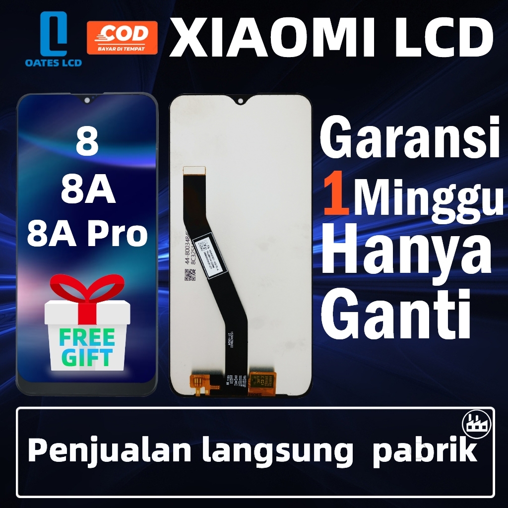LCD XIAOMI REDMI 8/8A/8A Pro UNIVERSAL FULLSET Touchscreen ORI LAYAR HP asli  OG Crown Original