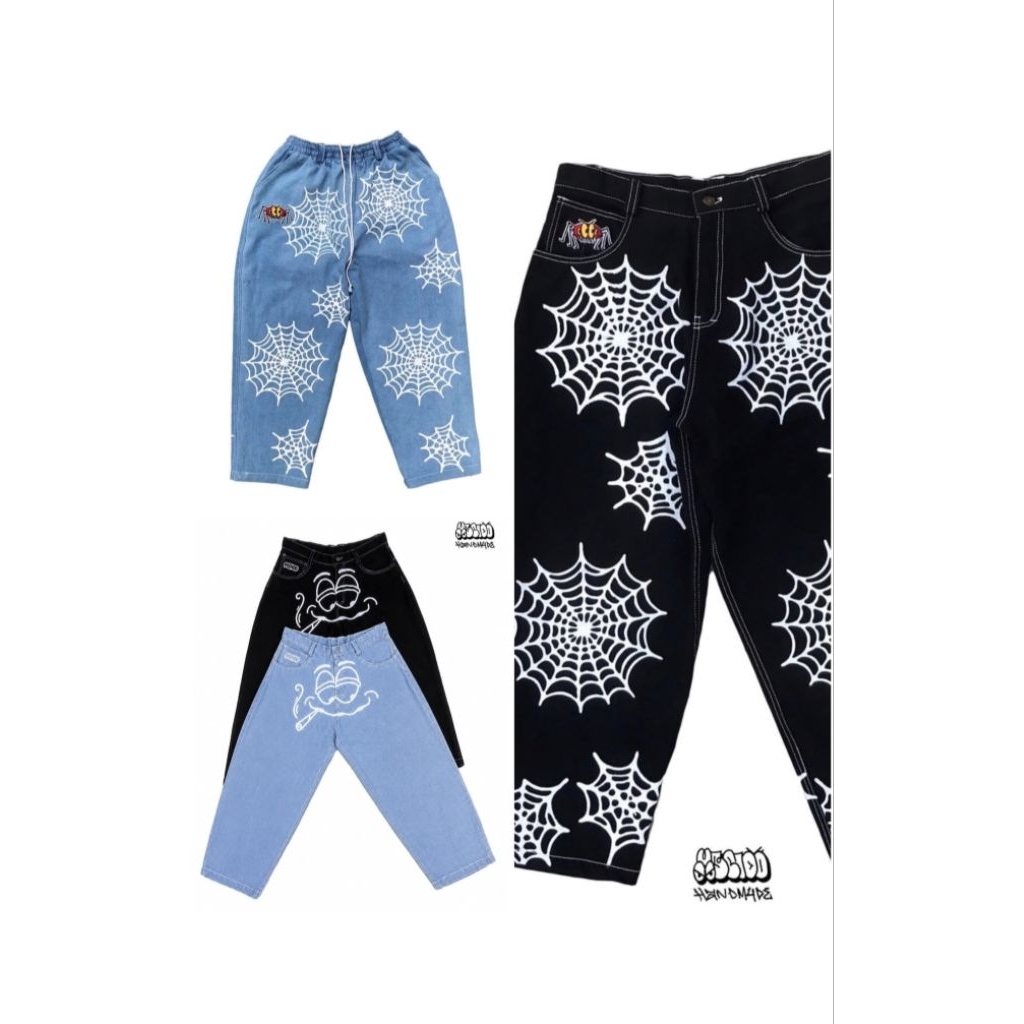 Pants M3ndo Full Print & Cloud Smoky