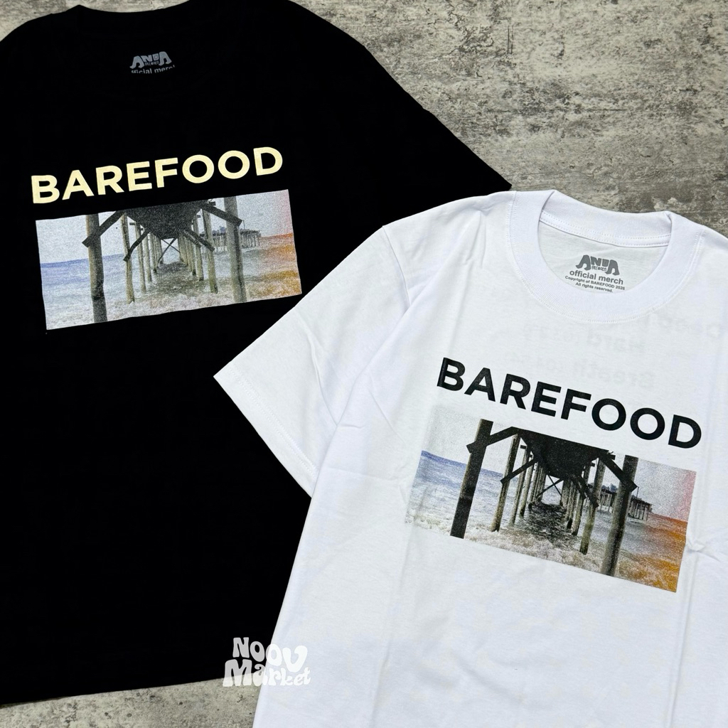 T-Shirt BAREFOOD - BAREFOOD EP | Official Merchandise | Noov Market Official
