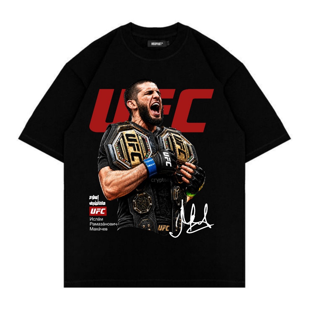 Kaos UFC Islam Makhachev Tshirt Islam Makhachev Combed 24S