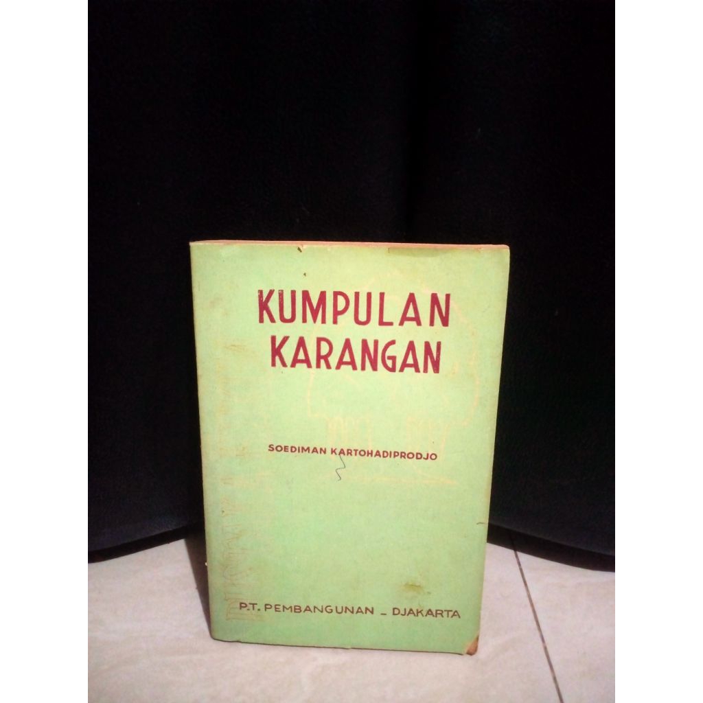 Kumpulan Karangan - Soediman Kartohadiprodjo