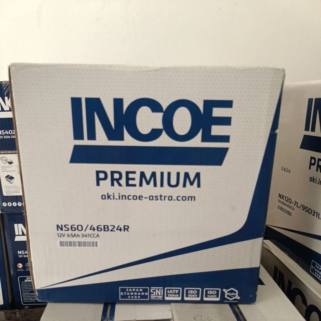 INCOE AKI BATERAI MOBIL NS60 / NS60L