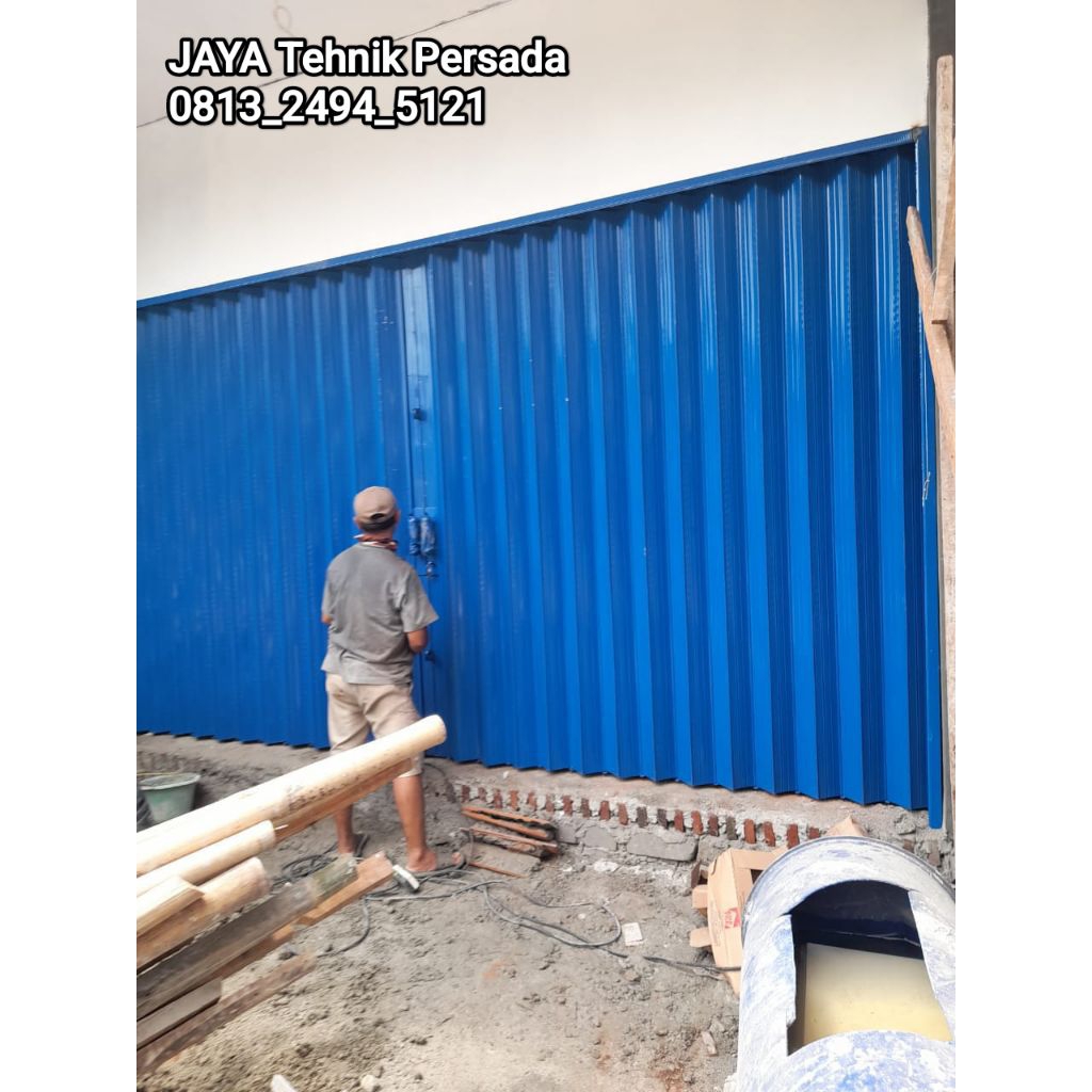 Rolling door folding gate Harmonika