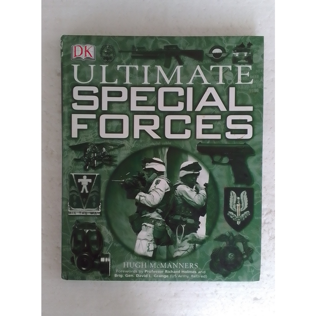Buku Ultimate Special Forces DK, Informasi Lengkap Tentang Pasukan Khusus, Hijau, Hugh McManners