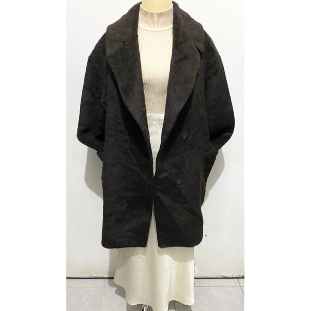 Coat winter wool Lama Alpaca