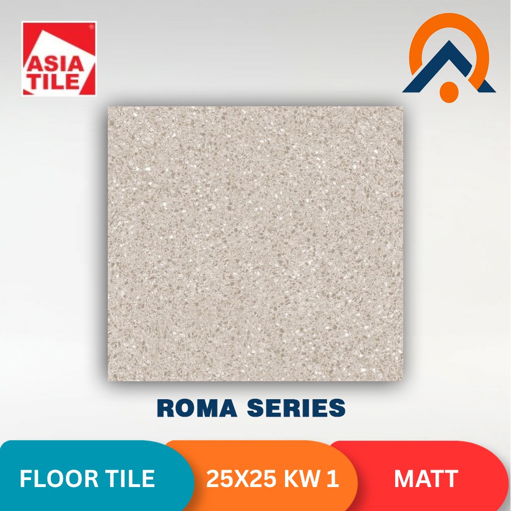Keramik Lantai Asia Tile Roma Series 25x25 cm Kw 1