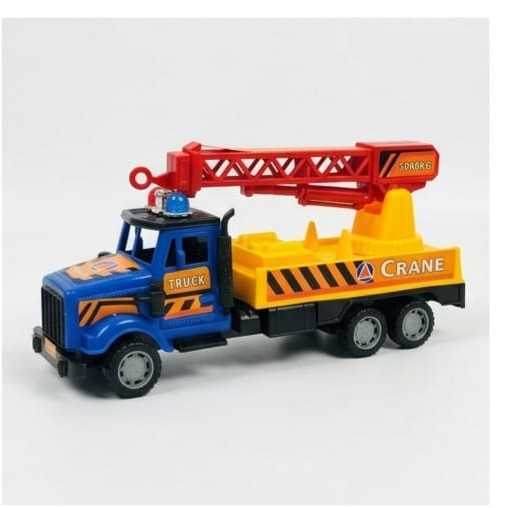 KIDZOONAA -   MAINAN MOBIL TRUK CRANE / DEREKAN ANAK TR68C-1