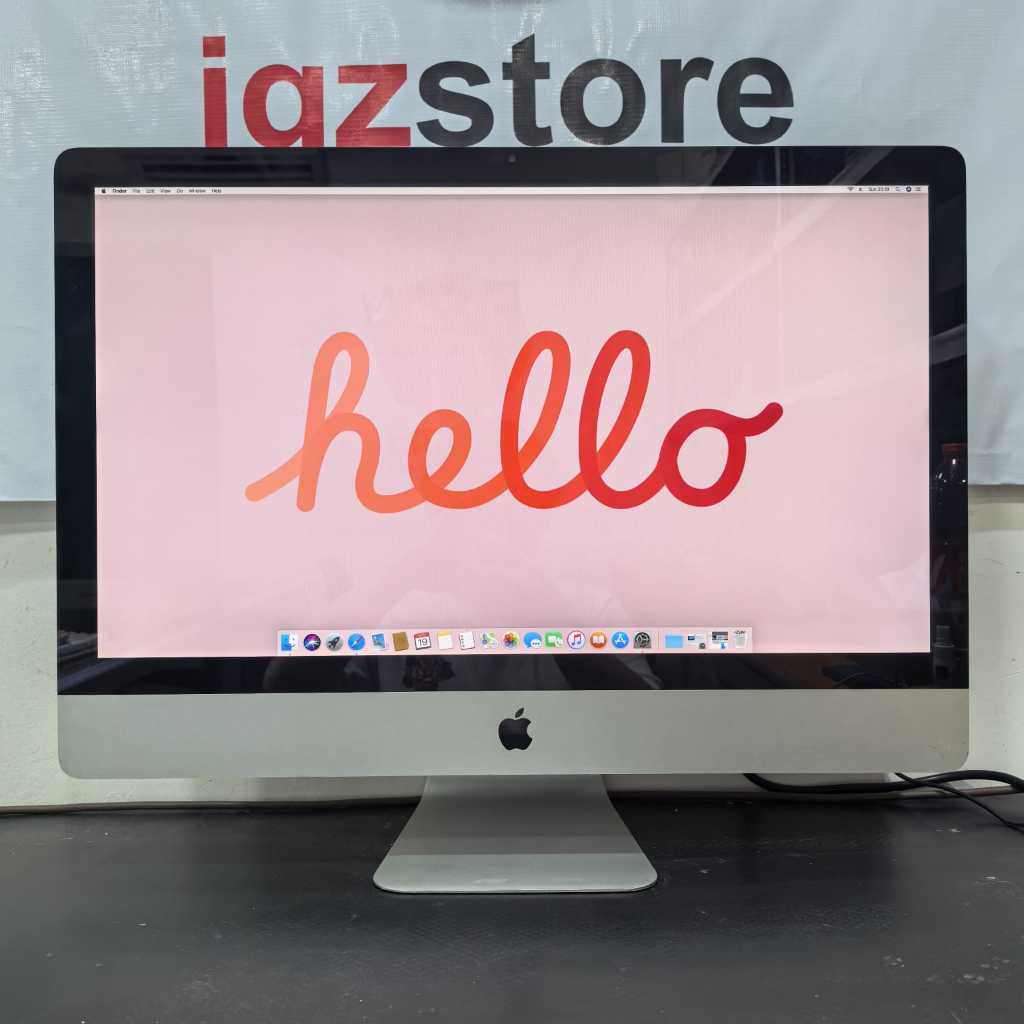 PC AIO IMAC 27 INCH MID 2011 CORE I5 4/1000  MULUS NO MINUS SIAP EDITING