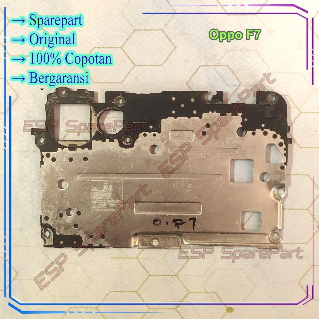Tutup Mesin Oppo F7 Atas Copotan