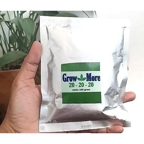 Growmore 20 20 20 Pupuk Seimbang growmore 20-20-20 Pupuk Anggrek 100 gram