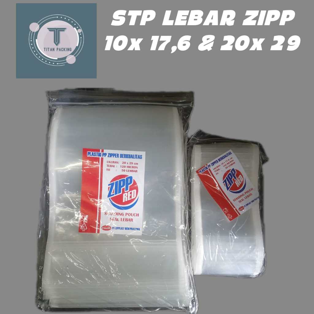 Plastik Standing Pouch / PP Standing Pouch / Plastik Ziplock