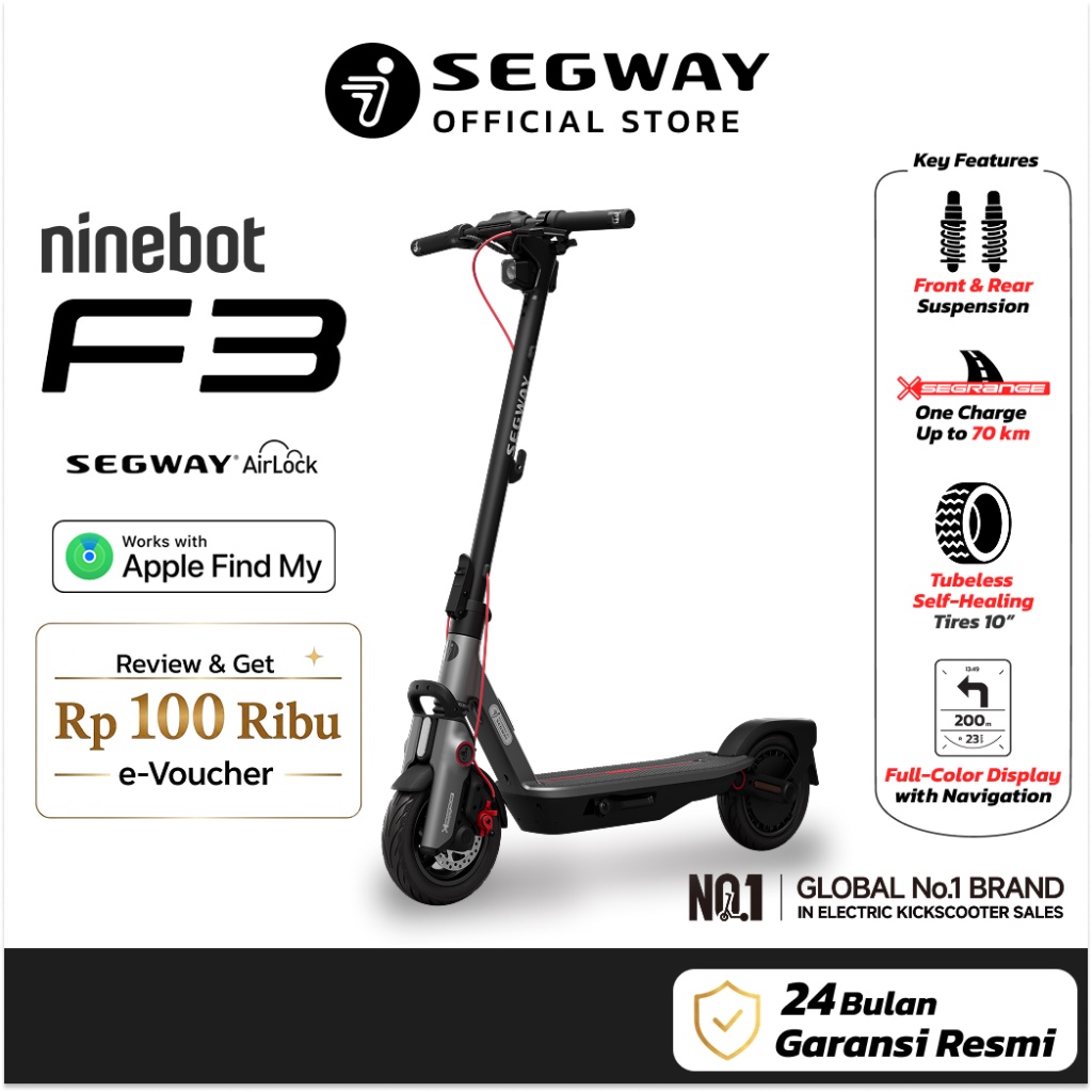 Segway Ninebot F3 Electric Scooter