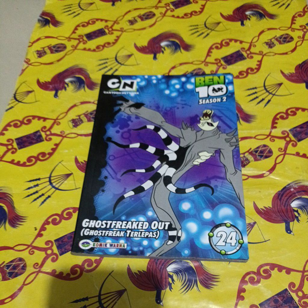Komik Ben 10 season 2 volume 24 - Ghostfreak Terlepas