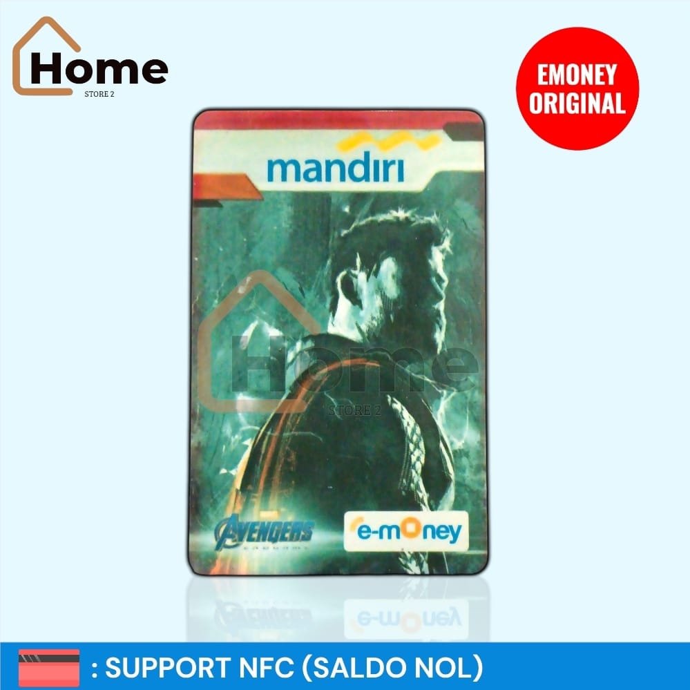 KARTU ETOLL EMONEY MANDIRI ORIGINAL EDISI MARVEL THE AVENGERS - THOR