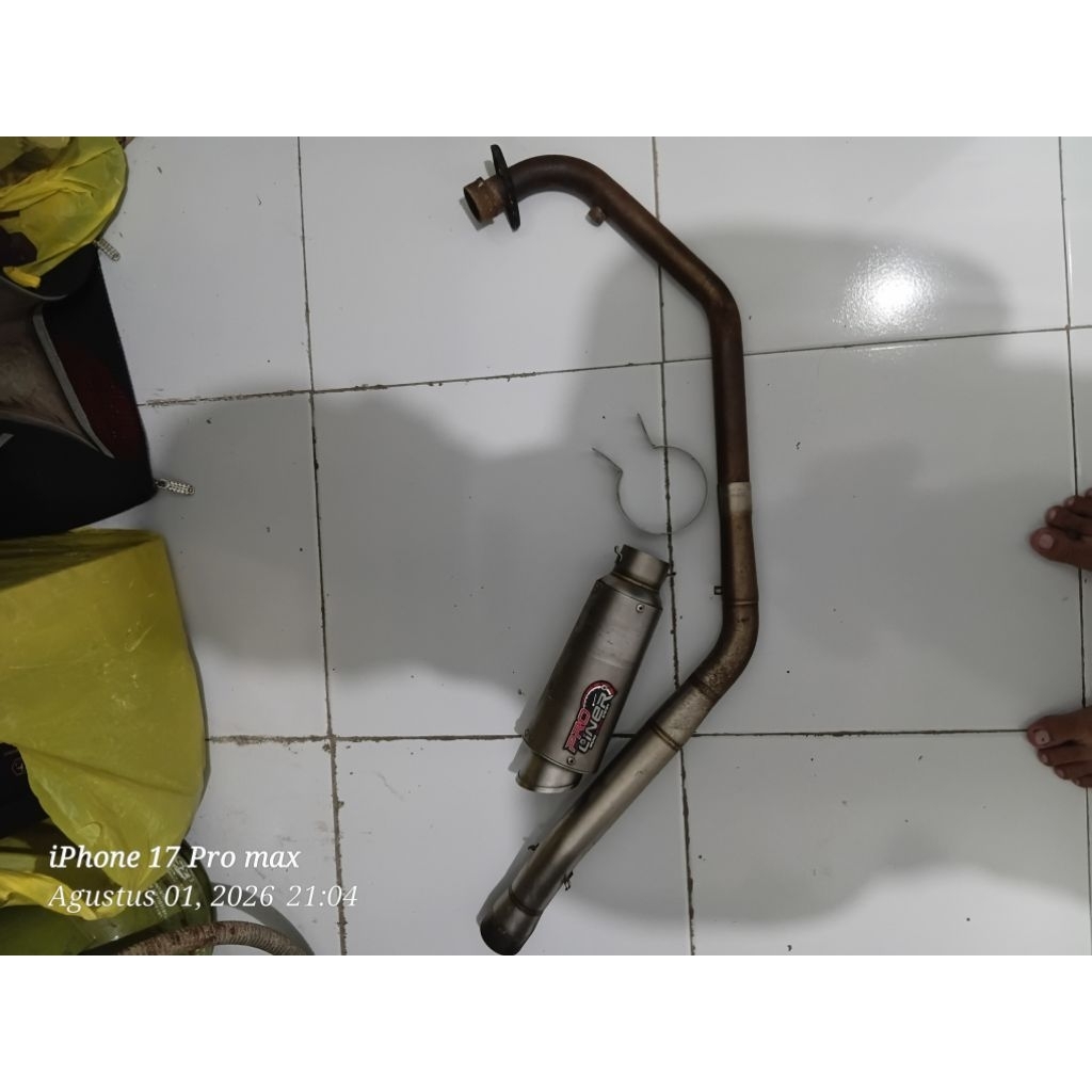 knalpot proliner ori cbr150 facelift