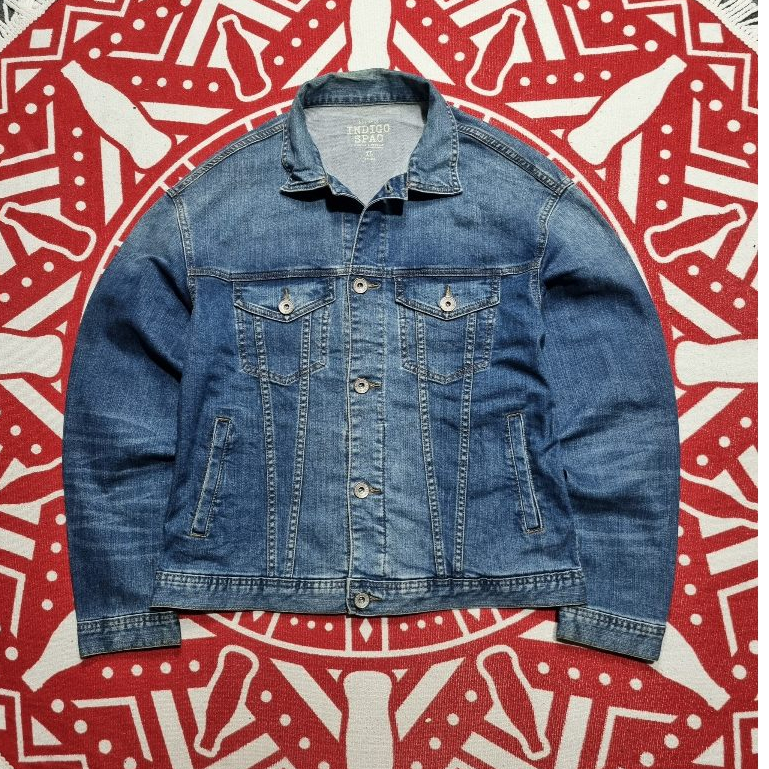 Jacket denim Indigo Spao jeans