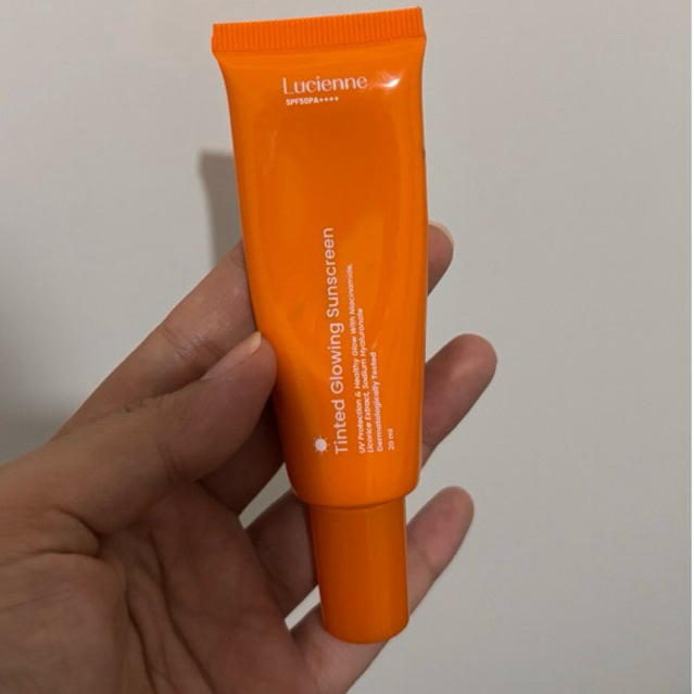 Preloved lucienne tinted sunscreen